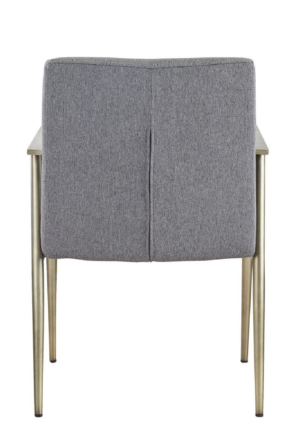   Gray Fabric Dining Armchair | Oroa.com