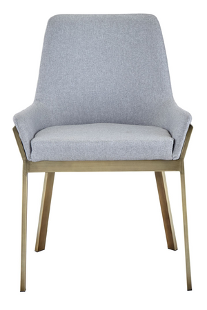  Gray Upholstered Dining Chair | Oroa.com