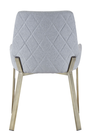   Gray Upholstered Dining Chair | Oroa.com