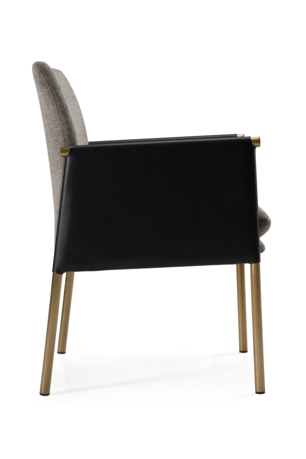   Gray Vegan Leather Dining Chair | Oroa.com