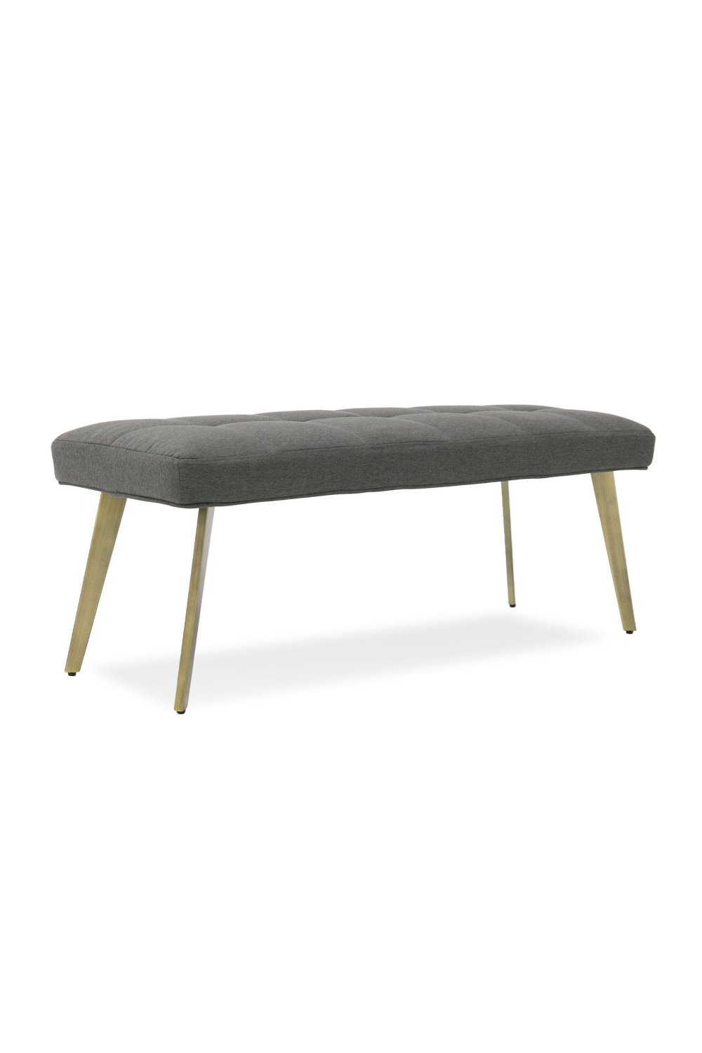   Gray Woven Fabric Bench | Oroa.com