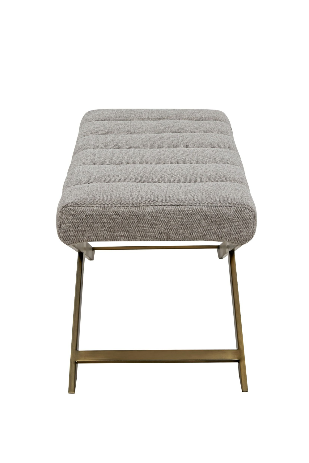   Gray Fabric Bench | Oroa.com