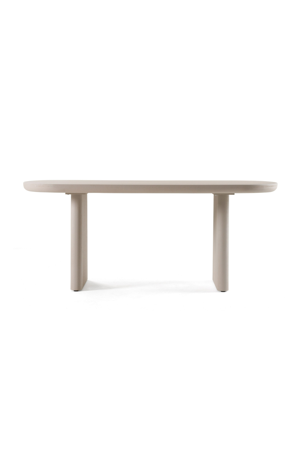   Gray Oval Dining Table | Oroa.com