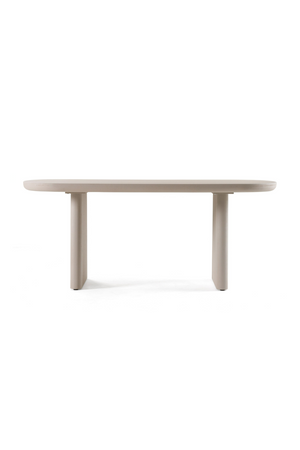   Gray Oval Dining Table | Oroa.com
