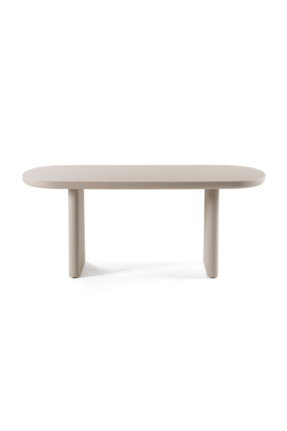   Gray Oval Dining Table | Oroa.com