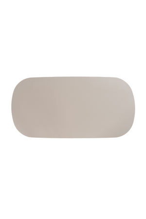   Gray Oval Dining Table | Oroa.com