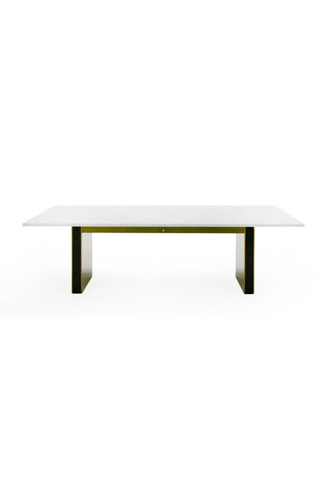   White Marble Rectangular Dining Table | Oroa.com