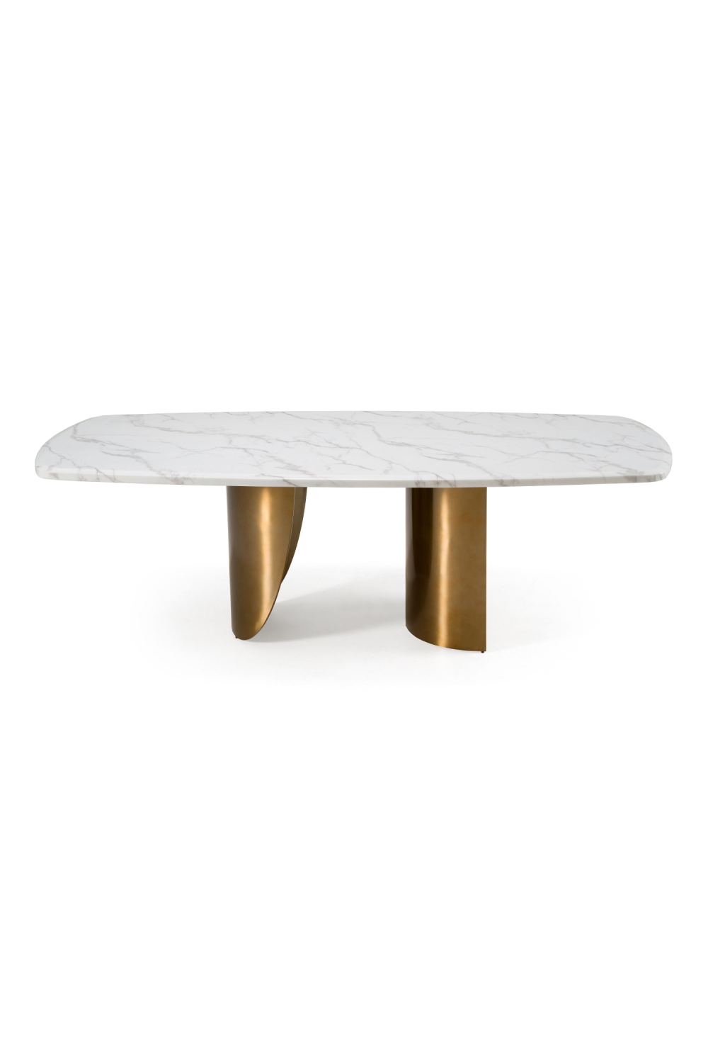   White Marble Dining Table | Oroa.com