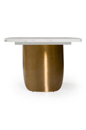  White Marble Dining Table | Oroa.com