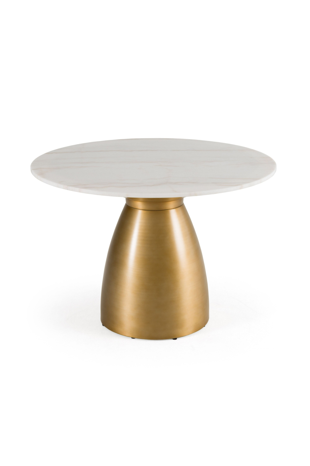   Gold Base Marble Dining Table | Oroa.com