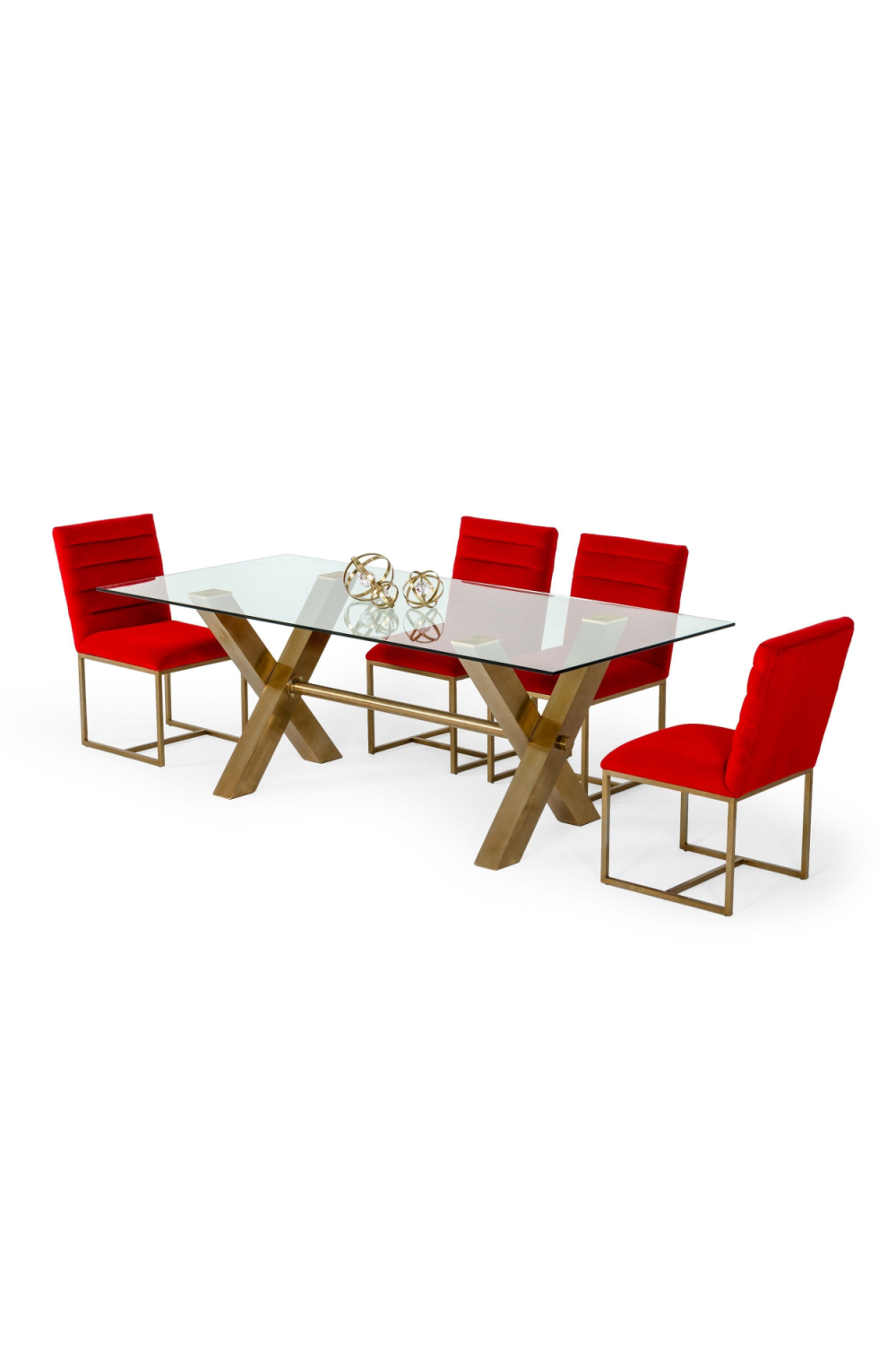   Tempered Glass Dining Table | Oroa.com