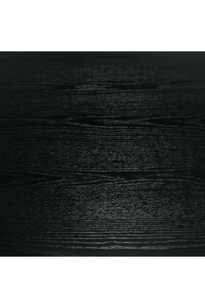   Black Ash Round Dining Table | Oroa.com