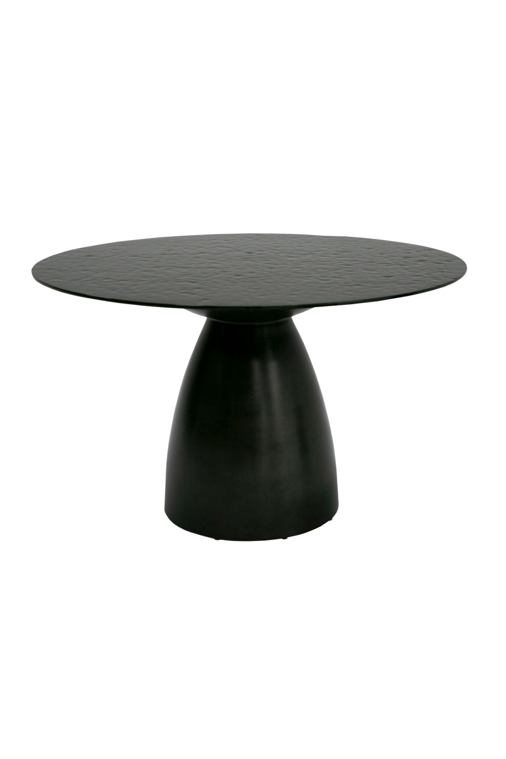   Black Wave Glass Dining Table | Oroa.com