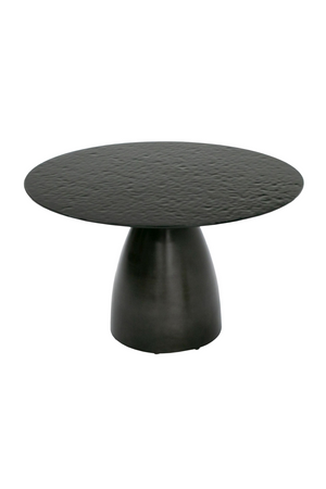   Black Wave Glass Dining Table | Oroa.com