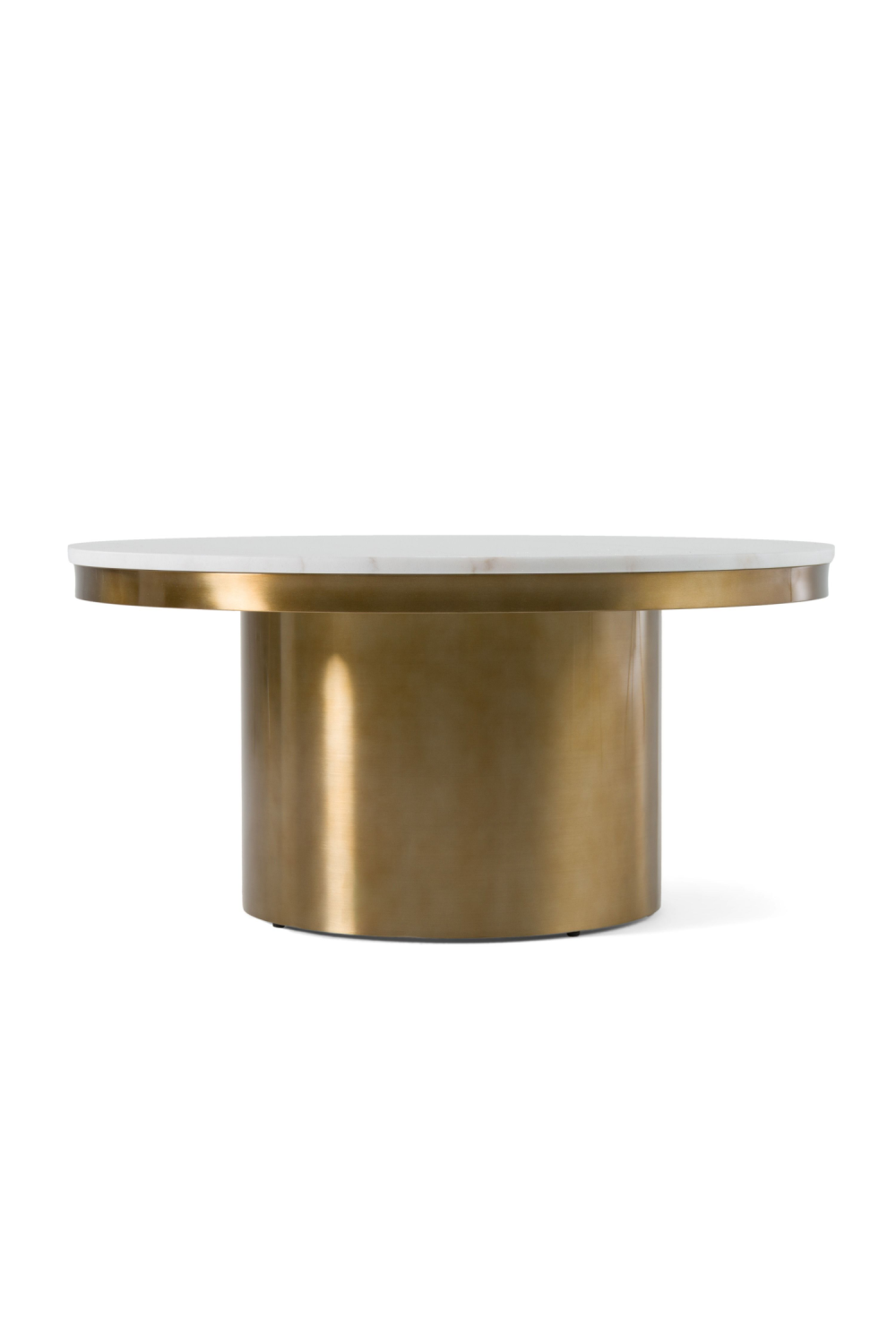   White and Gold Coffee Table | Oroa.com