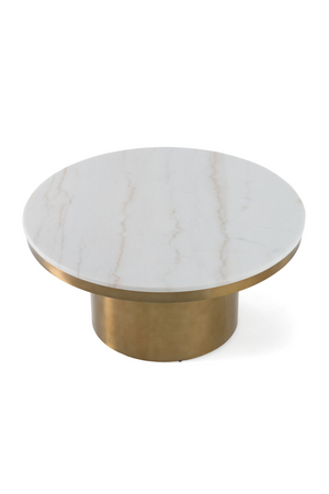   White and Gold Coffee Table | Oroa.com
