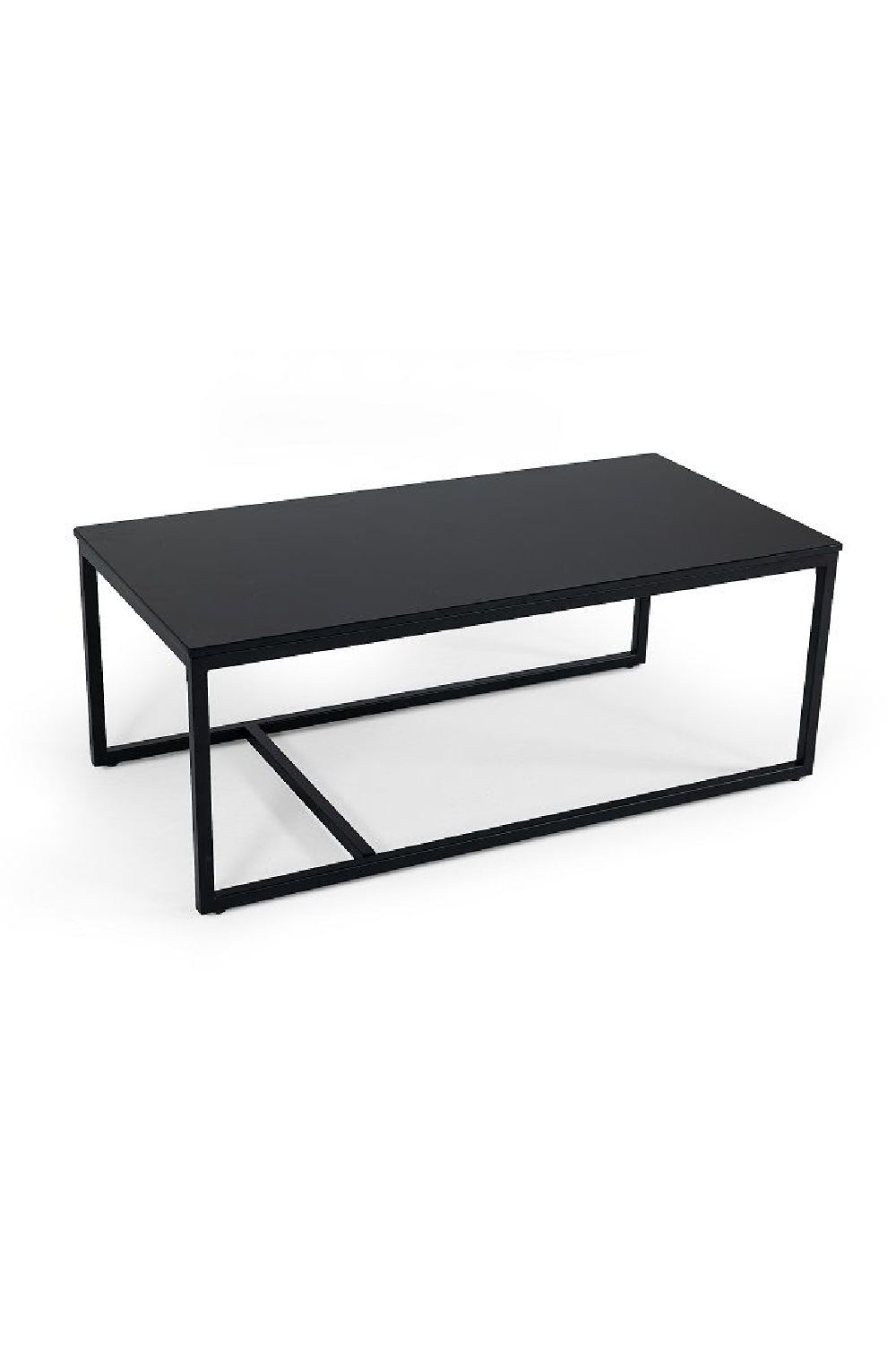   Rectangular Black Marble Coffee Table | Oroa.com