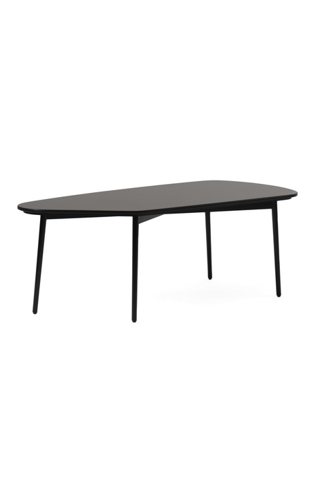   Black Marble Free-form Coffee Table | Oroa.com