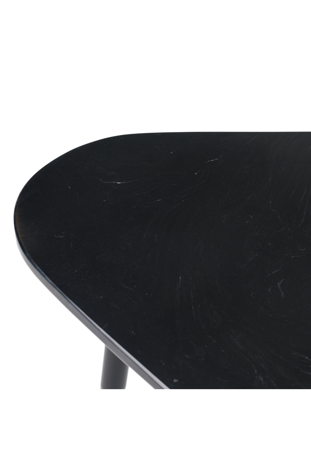   Black Marble Free-form Coffee Table | Oroa.com