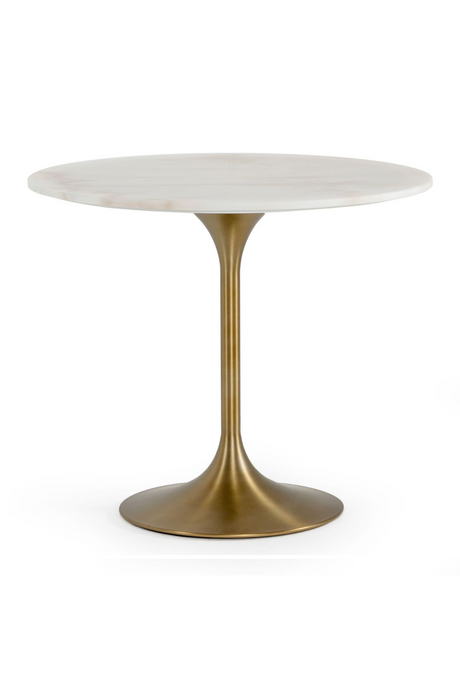   White Marble Tulip Dining Table | Oroa.com