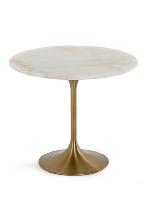   White Marble Tulip Dining Table | Oroa.com
