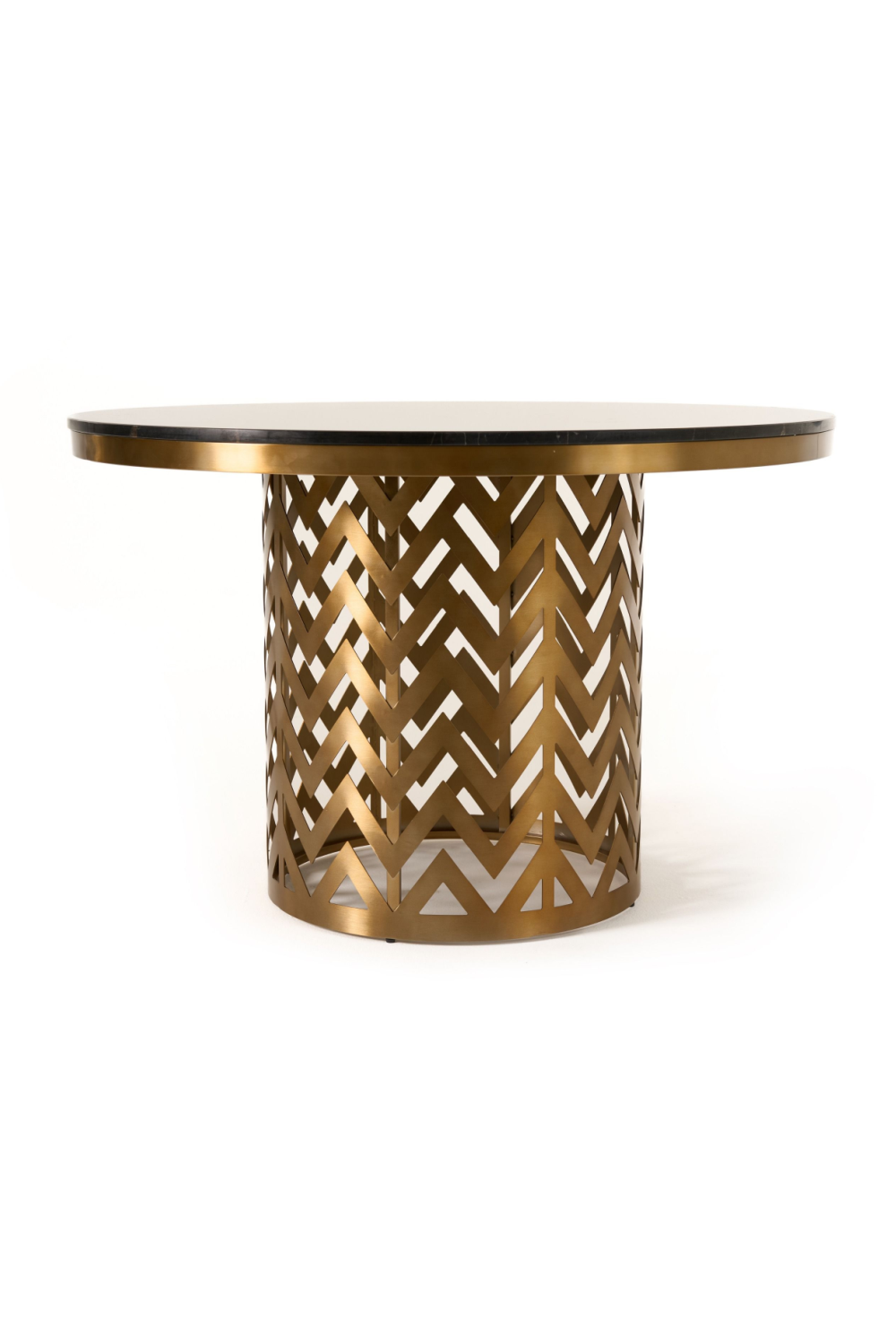   Gold Base Dining Table | Oroa.com