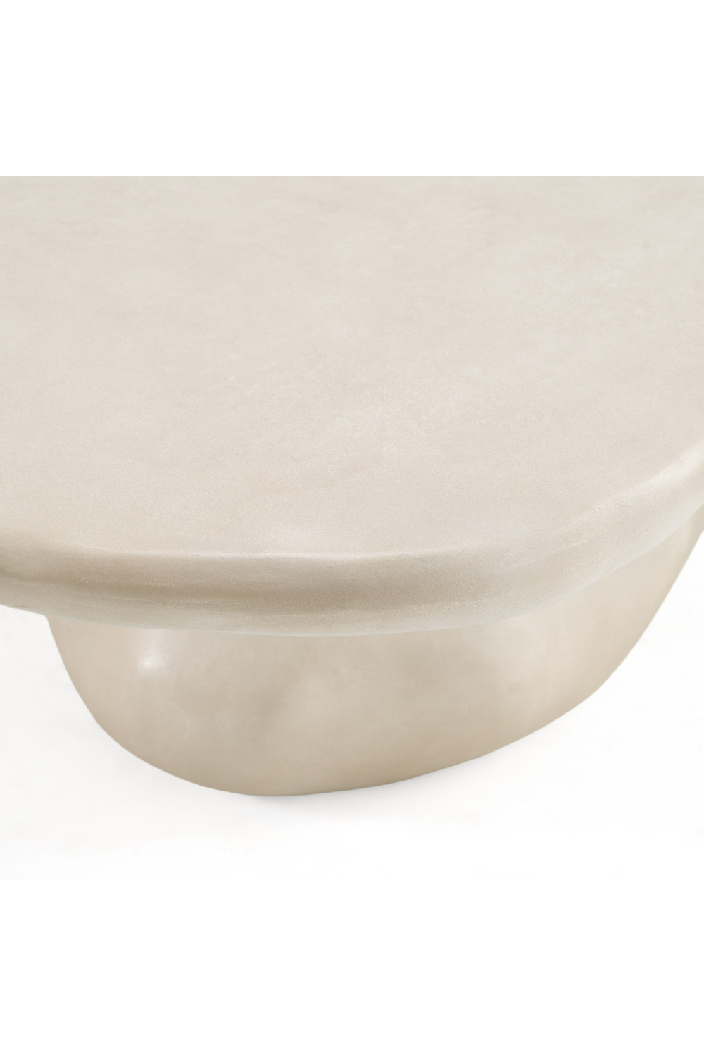   Beige Concrete Coffee Table | Oroa.com