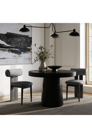   Round Concrete Pedestal Dining Table | Oroa.com