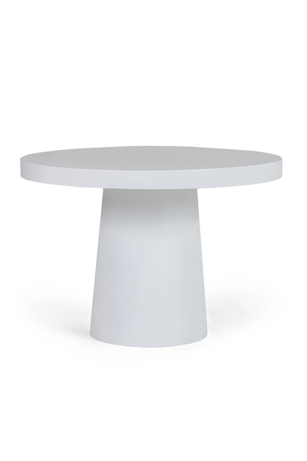   Round Concrete Pedestal Dining Table | Oroa.com