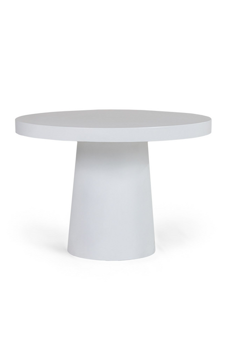   Round Concrete Pedestal Dining Table | Oroa.com