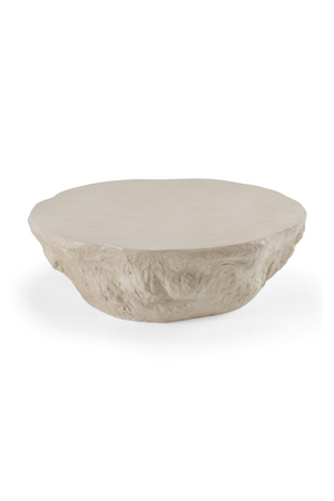   Beige Concrete Coffee Table | Oroa.com
