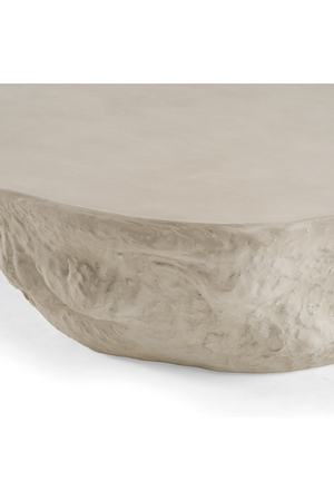   Beige Concrete Coffee Table | Oroa.com