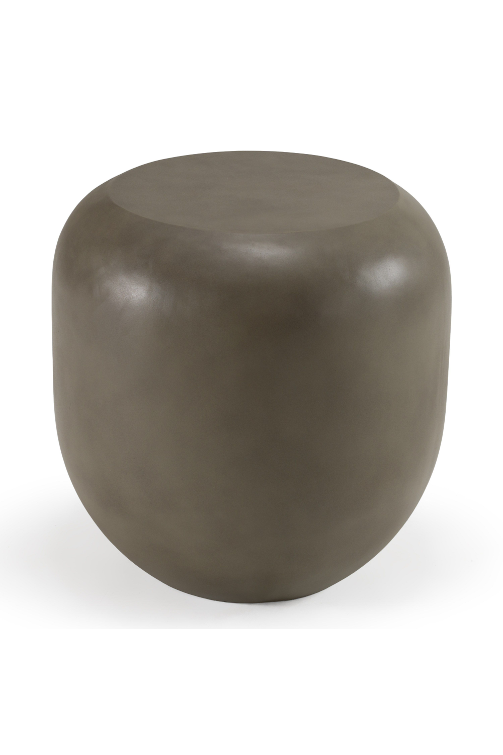   Gray Concrete End Table | Oroa.com
