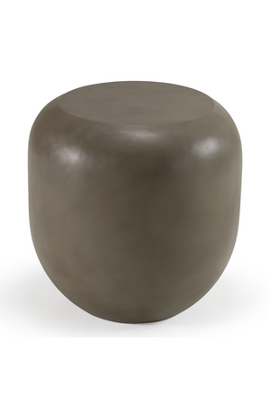  Gray Concrete End Table | Oroa.com