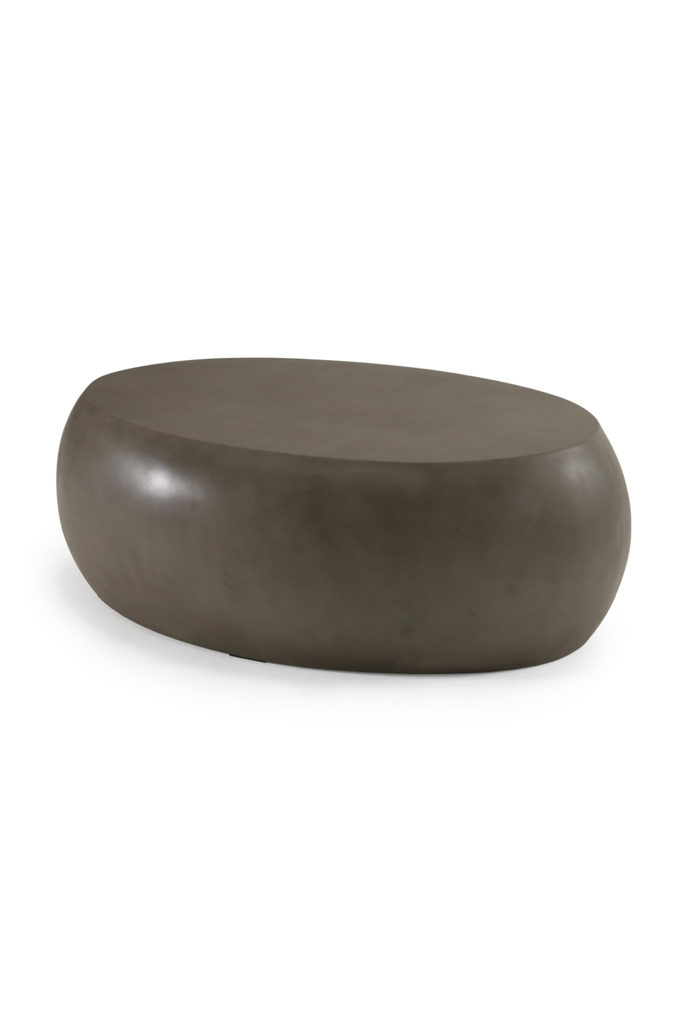  Oval Concrete Coffee Table | Oroa.com