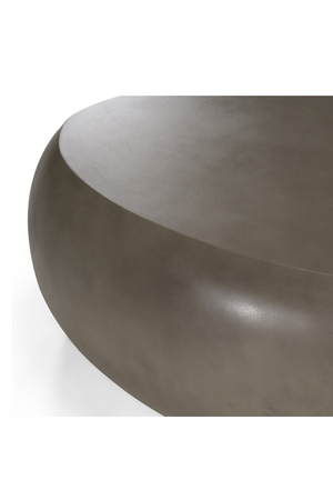   Oval Concrete Coffee Table | Oroa.com