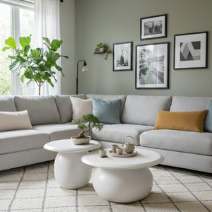   Concrete Nesting Coffee Tables (2) | Oroa.com