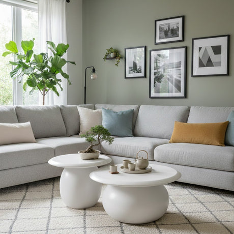   Concrete Nesting Coffee Tables (2) | Oroa.com