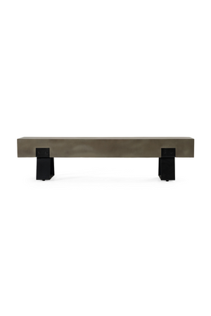   Gray Concrete Bench | Oroa.com