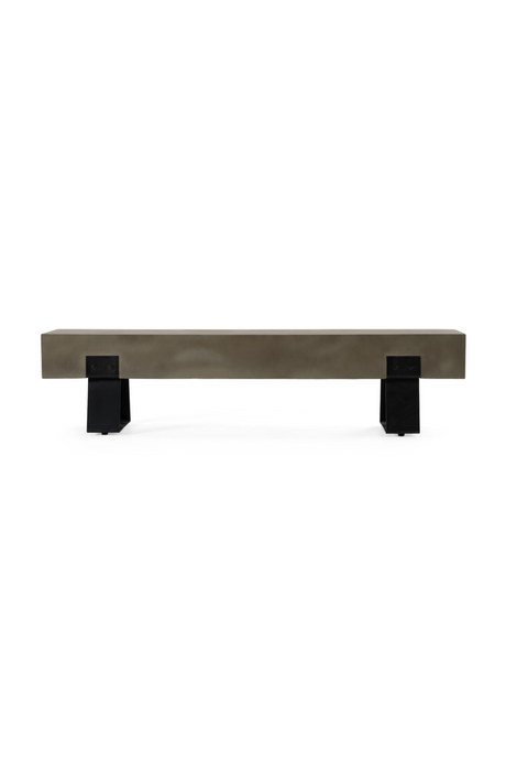   Gray Concrete Bench | Oroa.com