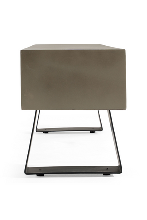   Gray Concrete Bench | Oroa.com