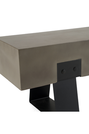   Gray Concrete Bench | Oroa.com