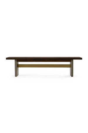   Gray Concrete Dining Bench | Oroa.com