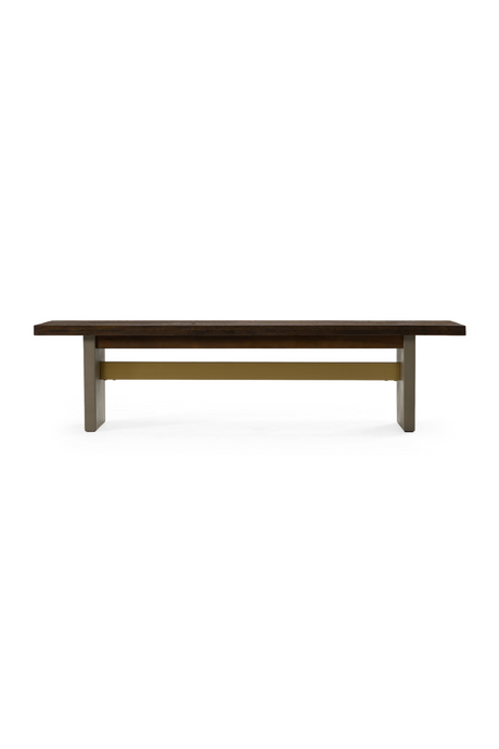   Gray Concrete Dining Bench | Oroa.com