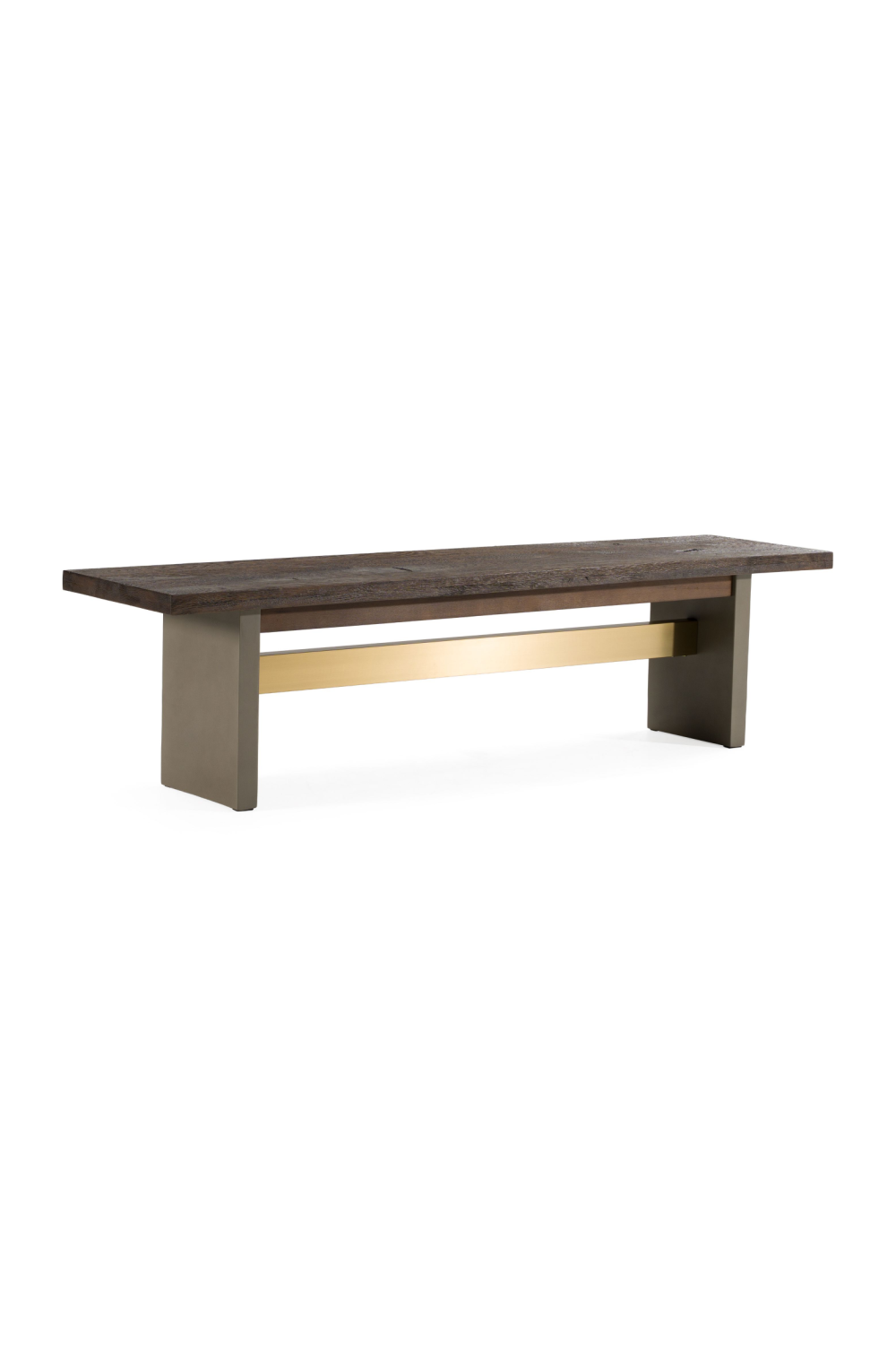   Gray Concrete Dining Bench | Oroa.com