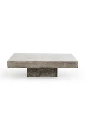   Square Concrete Coffee Table | Oroa.com