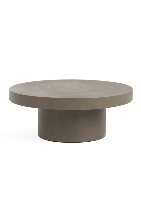   Round Concrete Coffee Table | Oroa.com