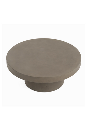   Round Concrete Coffee Table | Oroa.com