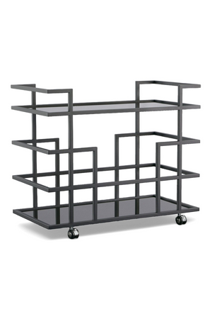   Black Stainless Steel Wine Rack | Oroa.com