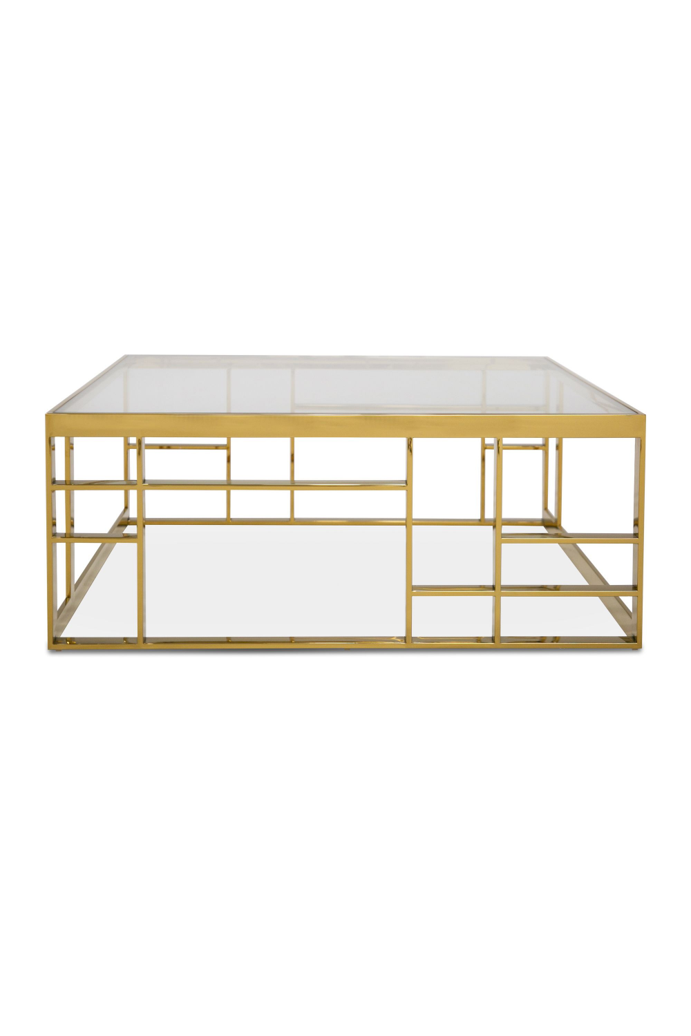   Glass Square Coffee Table | Oroa.com